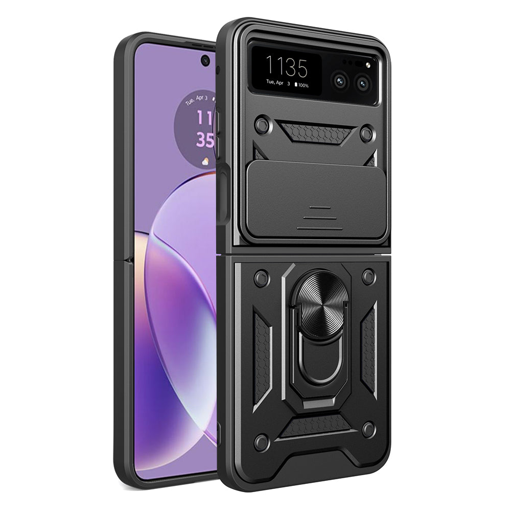 TechSuit Husa de protectie Techsuit CamShield Series compatibil cu Motorola Razr 40, Negru