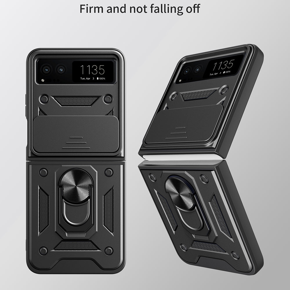 TechSuit Husa de protectie Techsuit CamShield Series compatibil cu Motorola Razr 40, Negru – imagine 2
