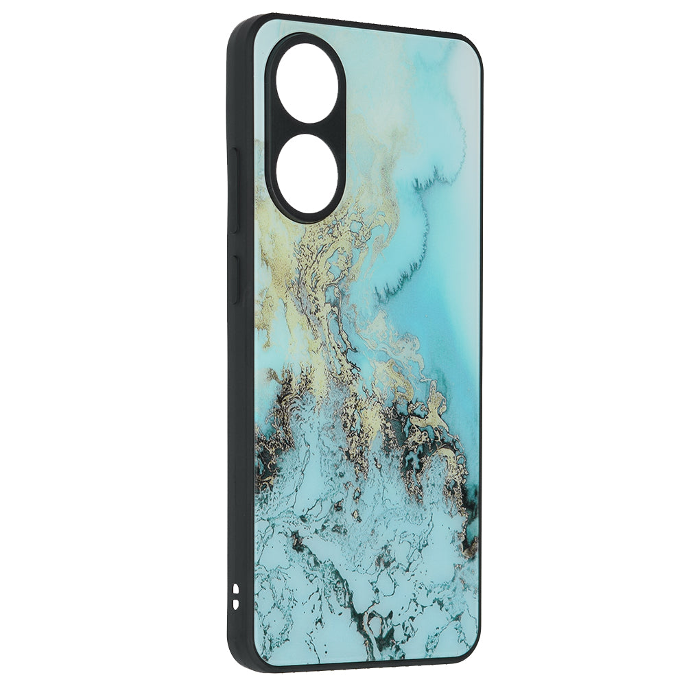 Techsuit - Glaze Series - Oppo A78 4G - Blue Ocean