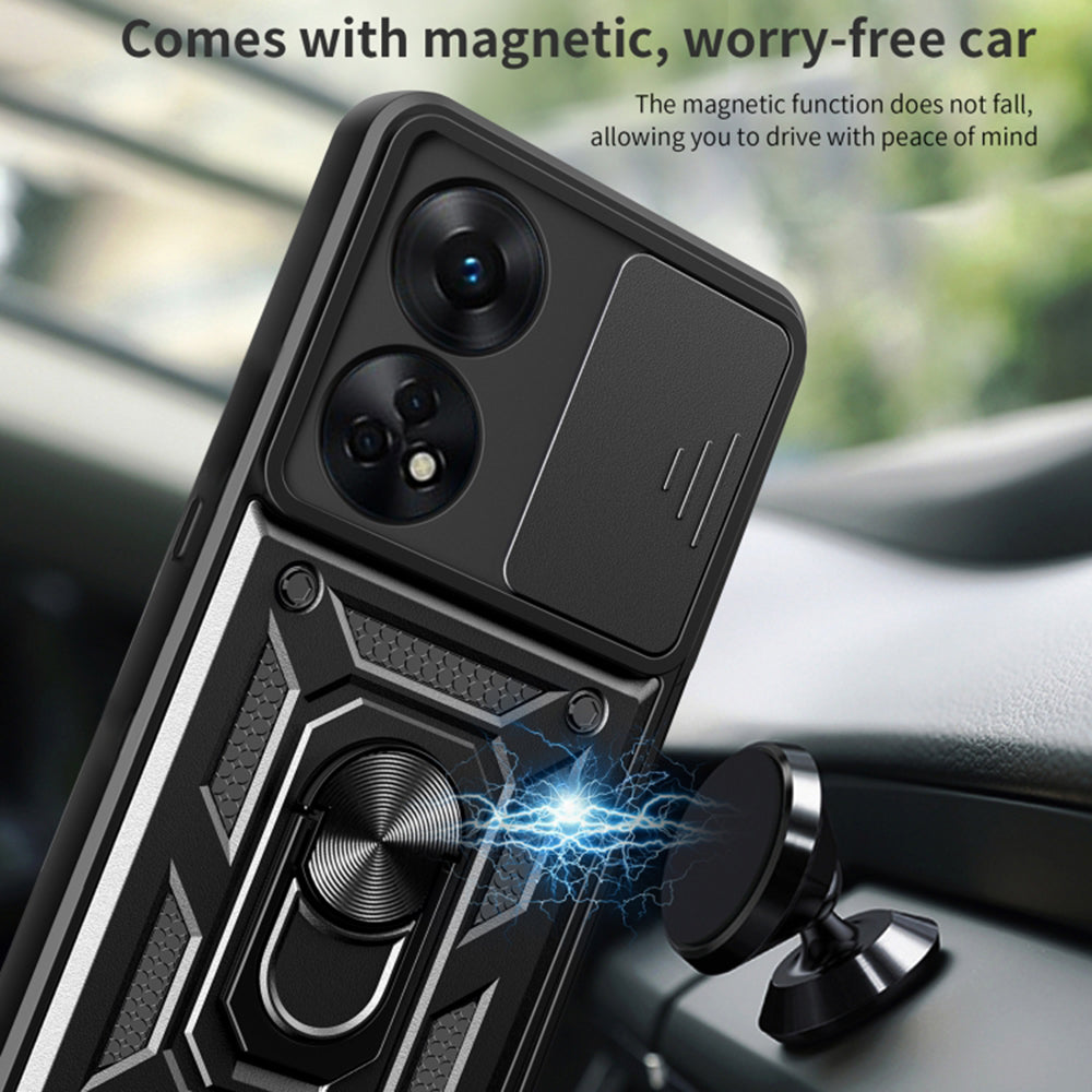 Techsuit - CamShield Series - Oppo A78 4G - Black