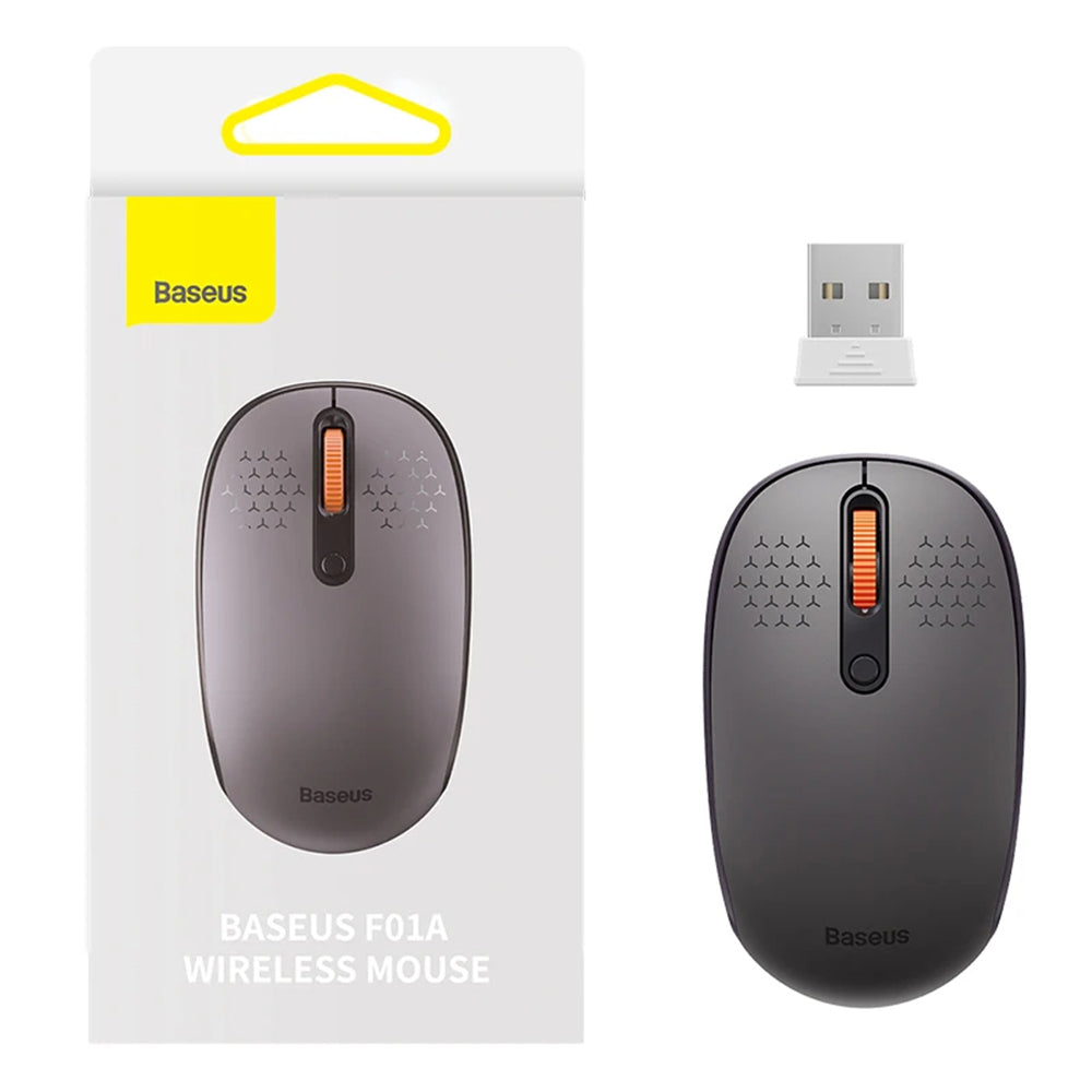 Mouse Baseus F01A (B01055502833-00), Wireless, Ergonomic, Gri