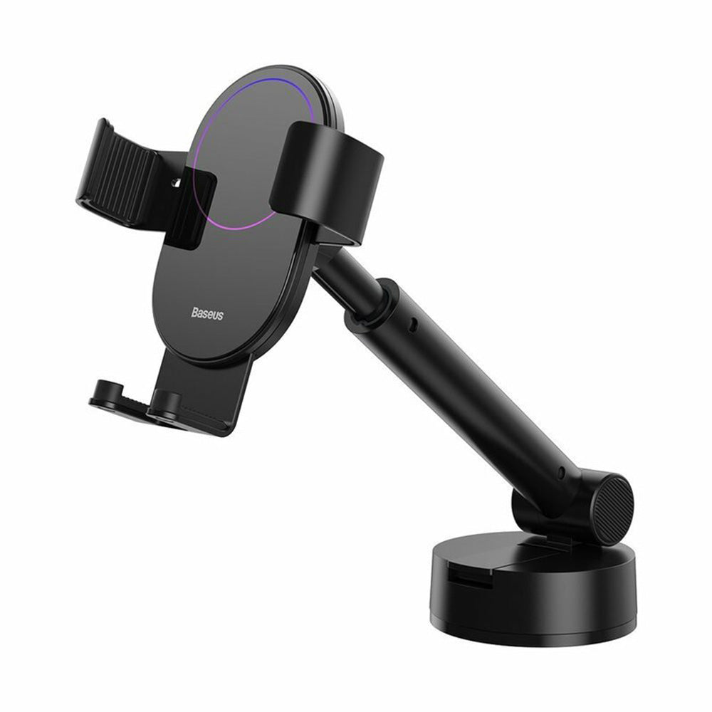 Baseus - Car Holder Simplism (SUYL-JY01) - Gravity Grip for Dashboard and Windshield - Black