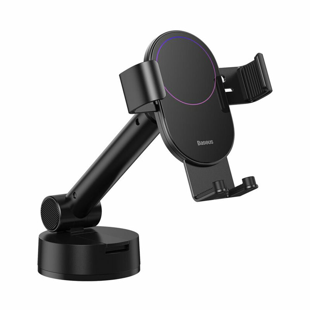 Baseus - Car Holder Simplism (SUYL-JY01) - Gravity Grip for Dashboard and Windshield - Black