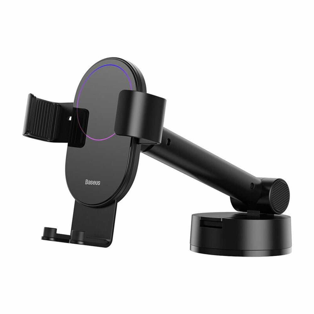 Baseus - Car Holder Simplism (SUYL-JY01) - Gravity Grip for Dashboard and Windshield - Black