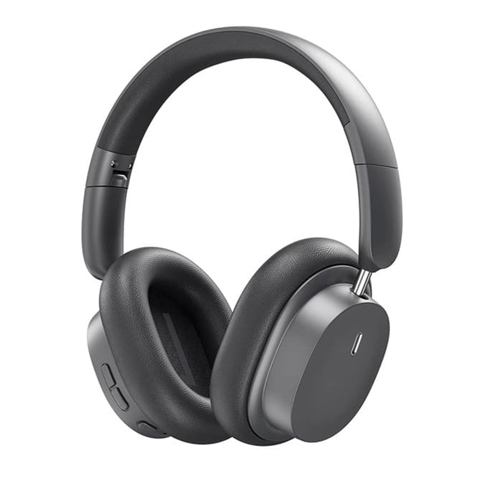 Baseus - Wireless Headphones Bowie D05 (NGTD020213) - Bluetooth 5.3, ENC Noise Cancelling for HD Calls - Grey