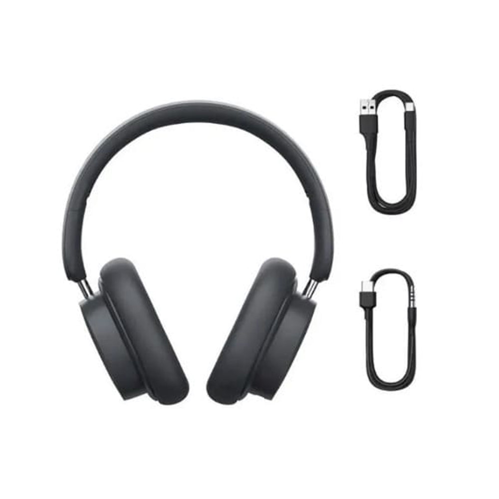Baseus - Wireless Headphones Bowie D05 (NGTD020213) - Bluetooth 5.3, ENC Noise Cancelling for HD Calls - Grey