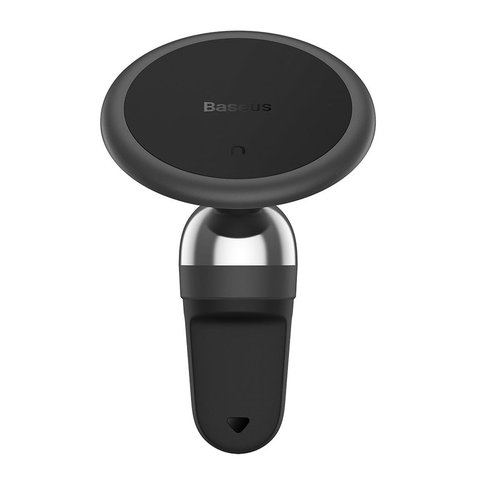 Baseus - Car Holder C01 (C40140802113-00) - 360° Magnetic, for Air Vent, Attached Cable Drop - Black