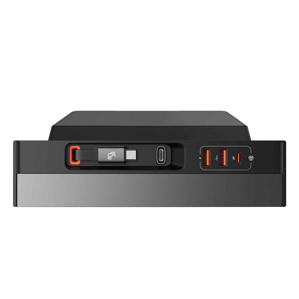 Baseus - Connection Hub T-Space Series (B00051300111-00) - USB-C to HDMI, Type-C, 3x USB, RJ45 for Tesla Model 3 / Y - B