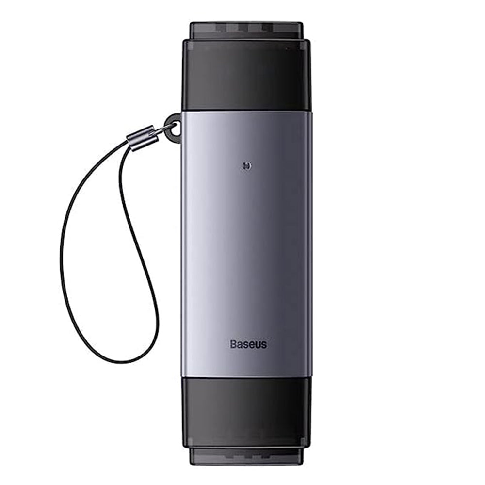 Cititor de carduri USB, Type-C 3.0 la MicroSD, SD - Baseus Lite Series (WKQX060113) - Gray