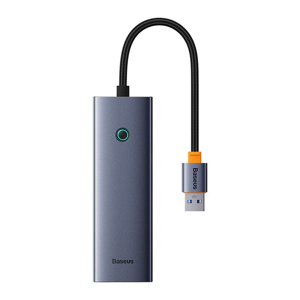 Baseus - Docking Station UltraJoy Series (B0005280A813-01) - USB to 3 x USB 3.0, RJ45, 100W - Space Grey