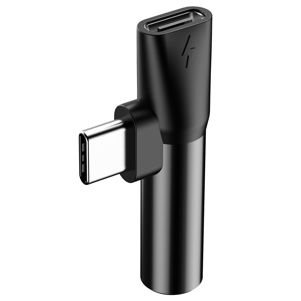 Baseus - Audio Adapter L41 (CATL41-01/A10229300117-Z1) - Type-C to Type-C, Jack 3.5 mm - Black