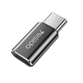 Yesido - OTG Adapter (GS22) - Type-C to Lightning, Aluminium Alloy, 480Mbps - Grey