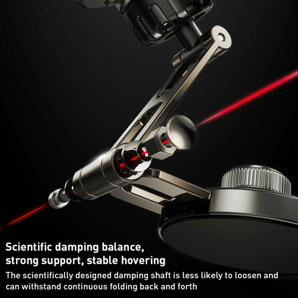 Yesido - Car Holder (C198) - Magnetic Grip, Telescopic, for Dashboard and Display - Grey