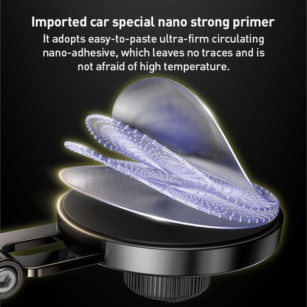 Yesido - Car Holder (C198) - Magnetic Grip, Telescopic, for Dashboard and Display - Grey