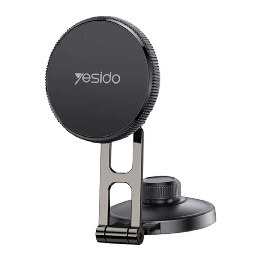 Yesido - Car Holder (C199) - Magnetic Grip, Adjustable, for Dashboard and Display - Grey