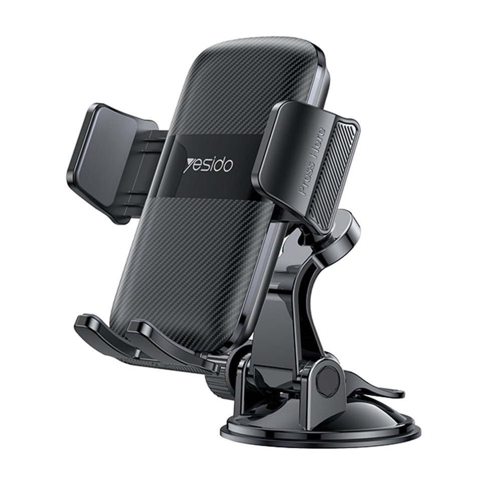 Yesido - Car Holder (C175) - Gravity Grip for Dashboard and Windshield - Black