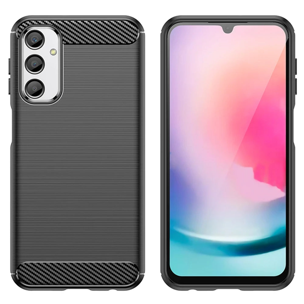 Techsuit - Carbon Silicone - Samsung Galaxy A05s - Black