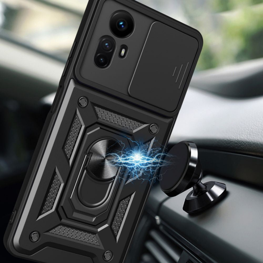 Techsuit - CamShield Series - Xiaomi Redmi Note 12S - Black