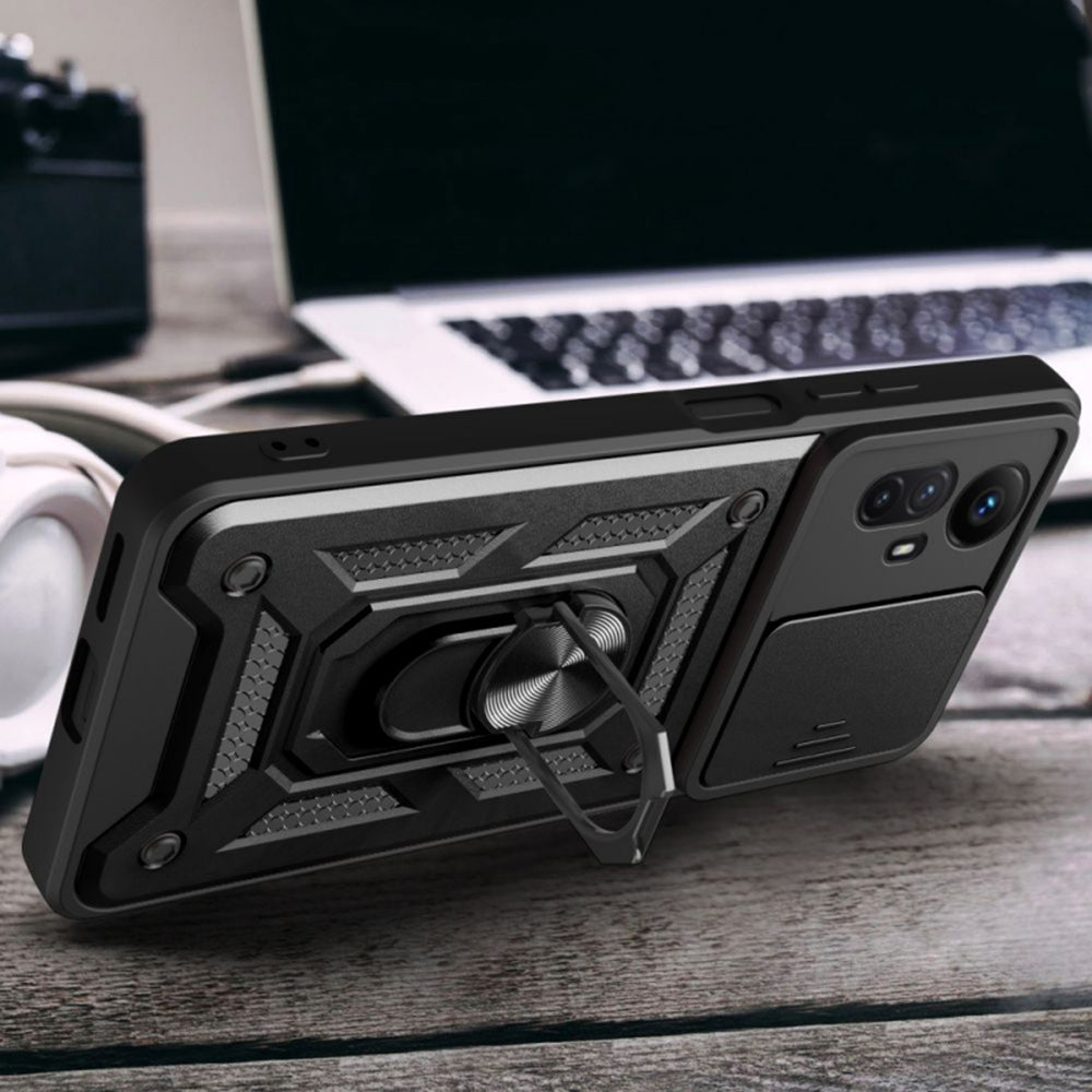 Techsuit - CamShield Series - Xiaomi Redmi Note 12S - Black
