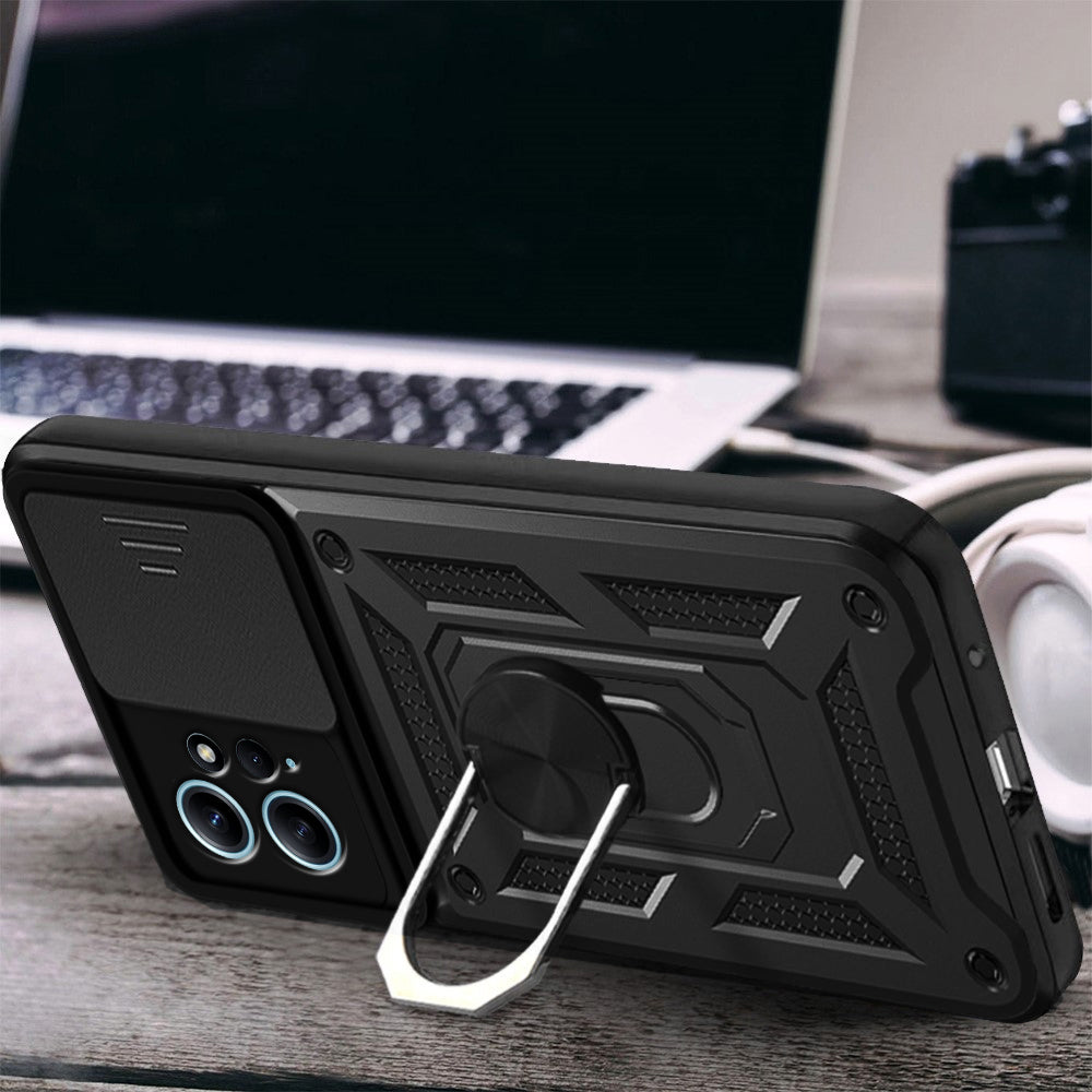 Techsuit - CamShield Series - Xiaomi Redmi Note 12 4G - Black