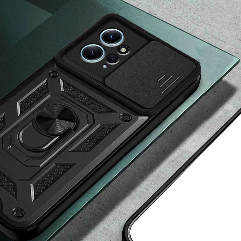 Techsuit - CamShield Series - Xiaomi Redmi Note 12 4G - Black