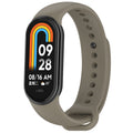 TechSuit Curea smartwatch Techsuit Watchband (W014) compatibil cu Xiaomi Mi Band 8 / 8 NFC / 9 / 9 NFC / 10, Spare Gray