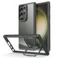 ESR Husa de protectie ESR Classic Kickstand compatibil cu Samsung Galaxy S23 Ultra, Transparent Green
