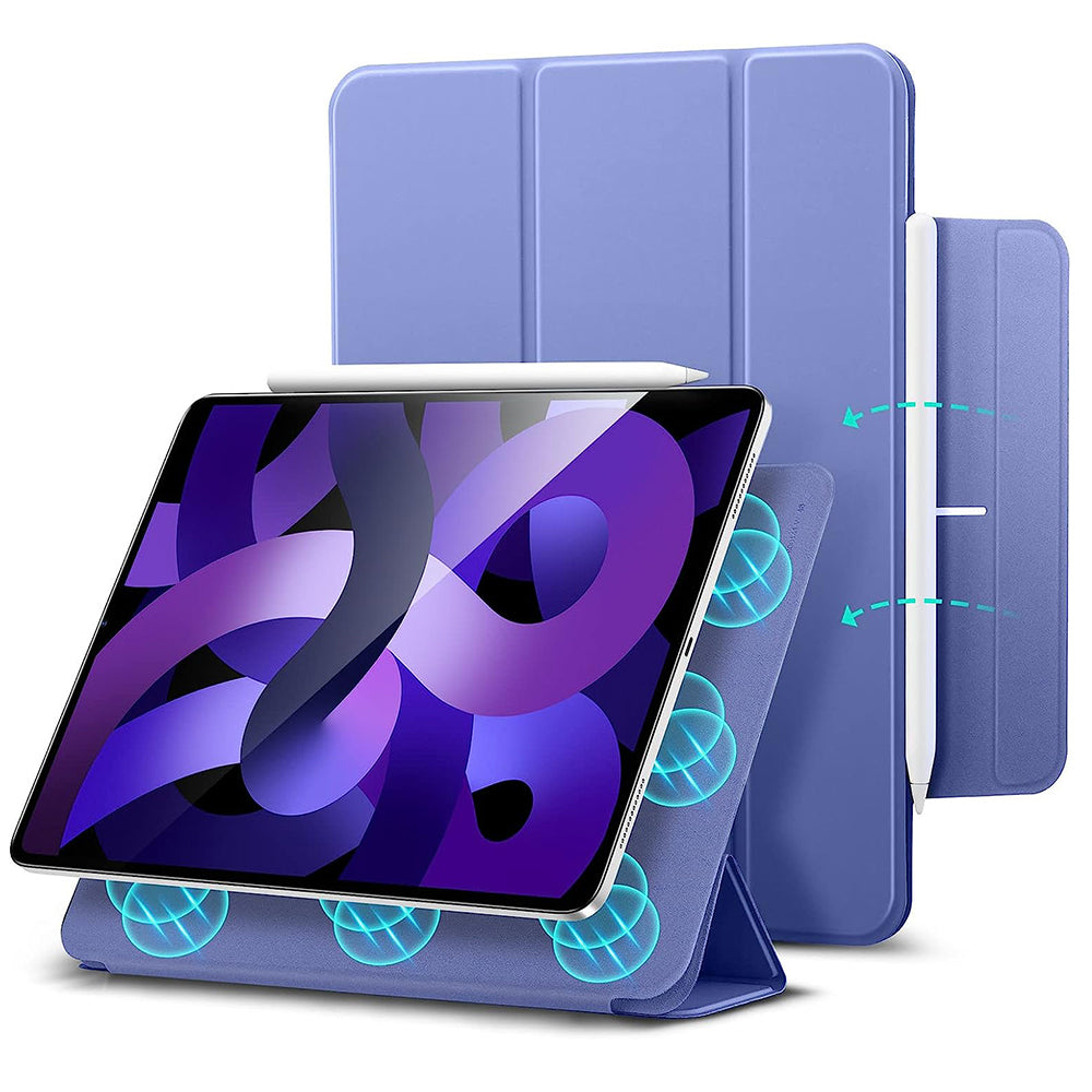 ESR Husa de protectie tableta ESR Rebound Magnetic compatibil cu iPad Pro 11 2018 / Air 4 / 5 / 11 (2020/2022/2024), Lav