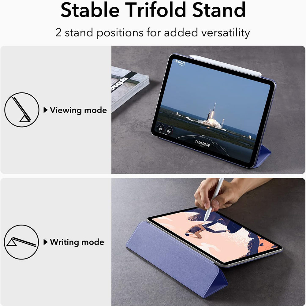 ESR Husa de protectie tableta ESR Rebound Magnetic compatibil cu iPad Pro 11 2018 / Air 4 / 5 / 11 (2020/2022/2024), Lav