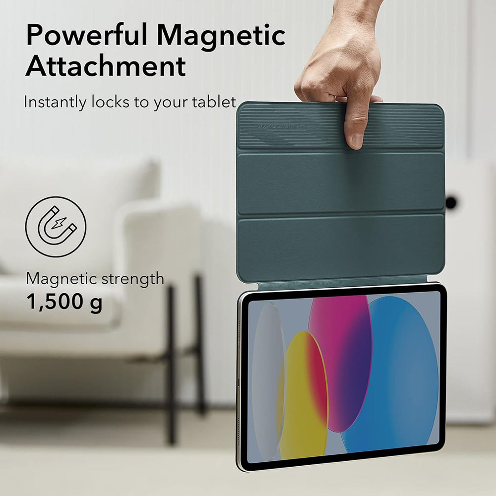 ESR - Rebound Magnetic - iPad 10 (2022) 10.9 / iPad 11 (2025) / iPad 12 (2026) - Forest Green