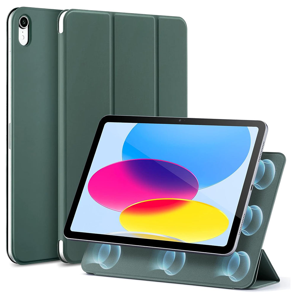 ESR - Rebound Magnetic - iPad 10 (2022) 10.9 / iPad 11 (2025) / iPad 12 (2026) - Forest Green