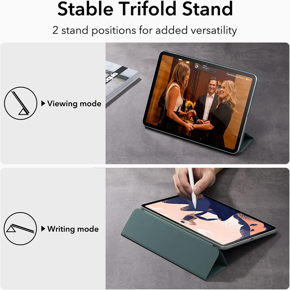 ESR - Rebound Magnetic - iPad 10 (2022) 10.9 / iPad 11 (2025) / iPad 12 (2026) - Forest Green