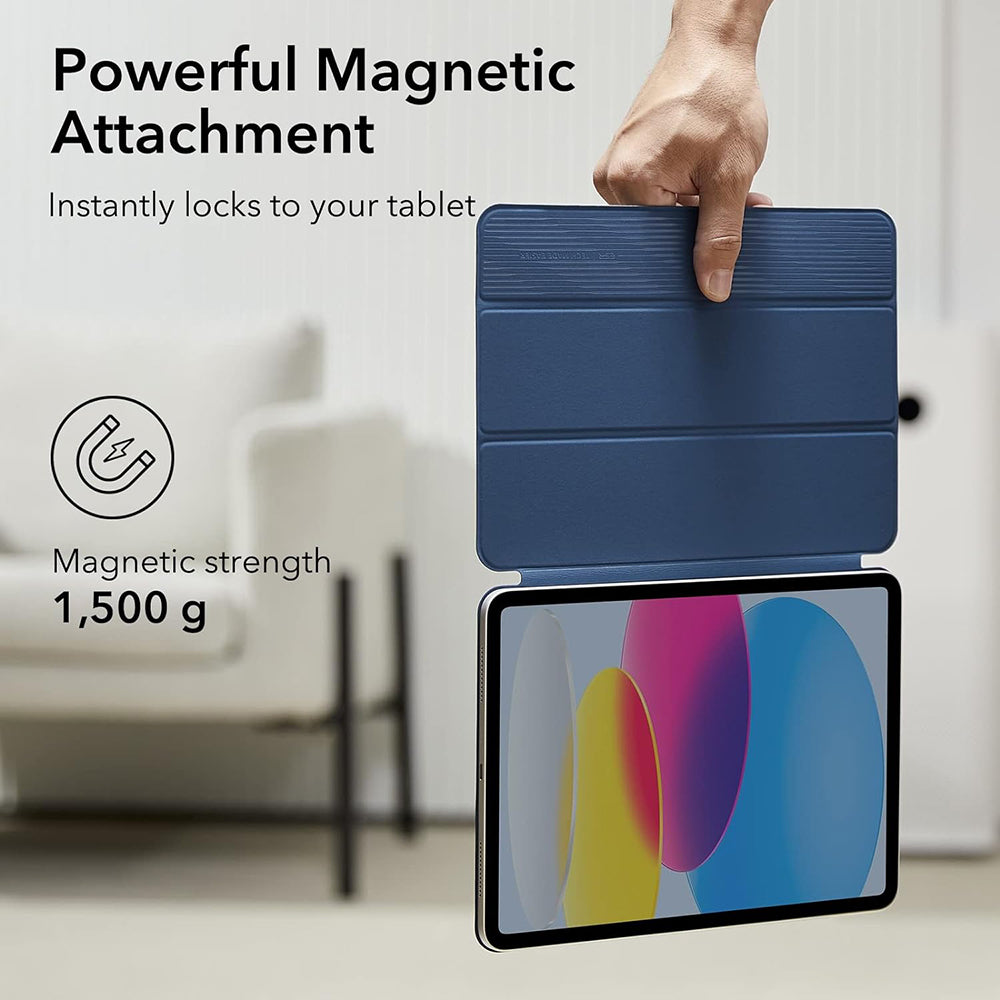 ESR - Rebound Magnetic - iPad 10 (2022) 10.9 / iPad 11 (2025) / iPad 12 (2026) - Navy Blue