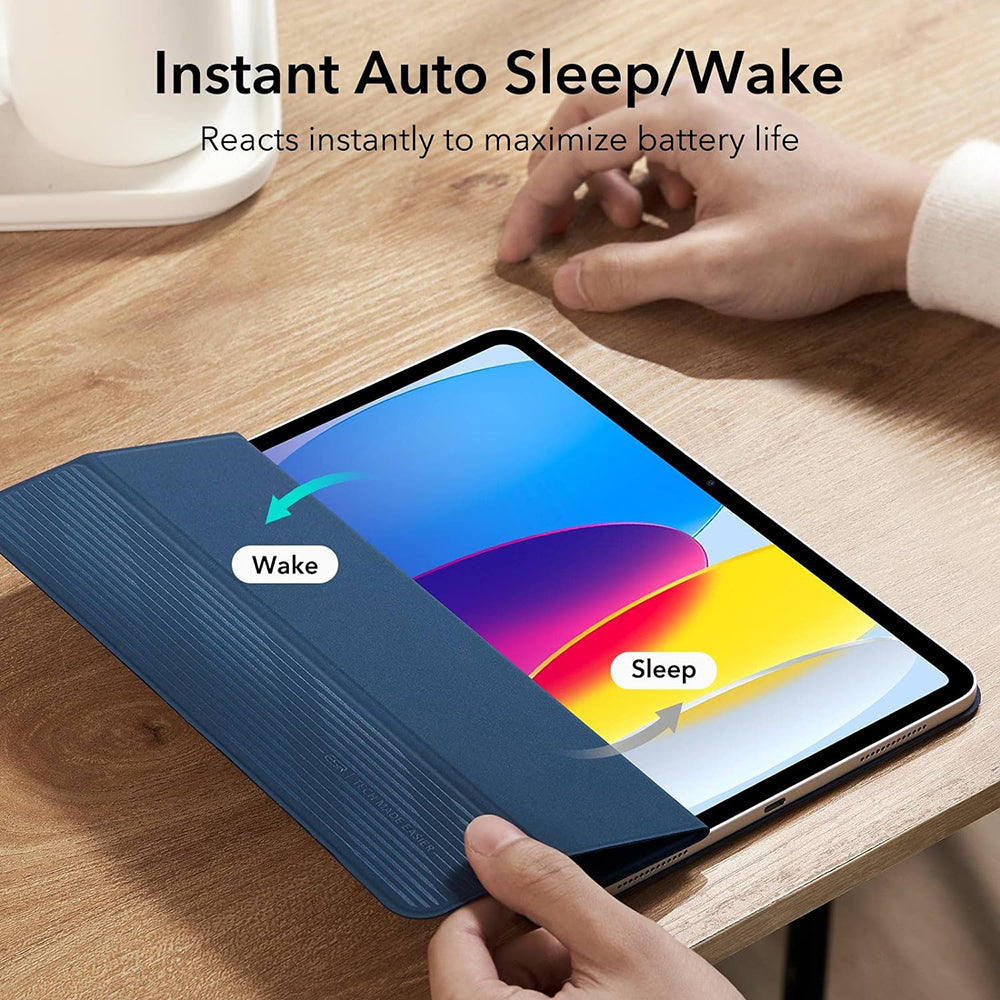 ESR - Rebound Magnetic - iPad 10 (2022) 10.9 / iPad 11 (2025) / iPad 12 (2026) - Navy Blue