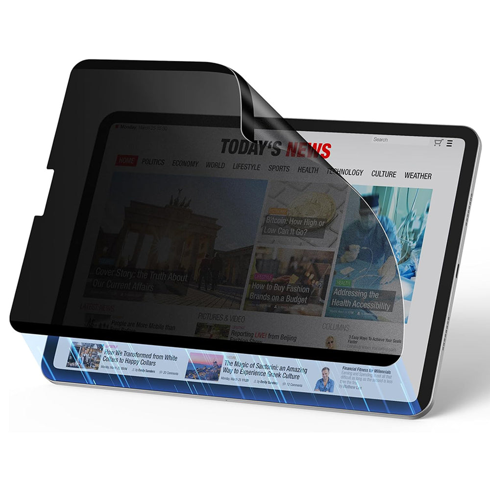 ESR - Magnetic Privacy Screen Protector - iPad Air 11 (2024) / Air 11 (2025) / Air 11 (2026) - Black