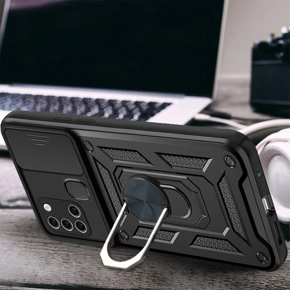 Techsuit - CamShield Series - Samsung Galaxy A21s - Black