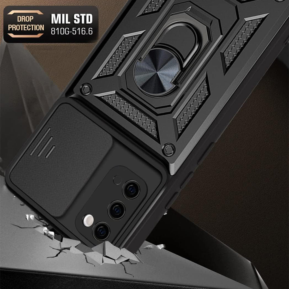 Techsuit - CamShield Series - Samsung Galaxy S20 4G / S20 5G - Black