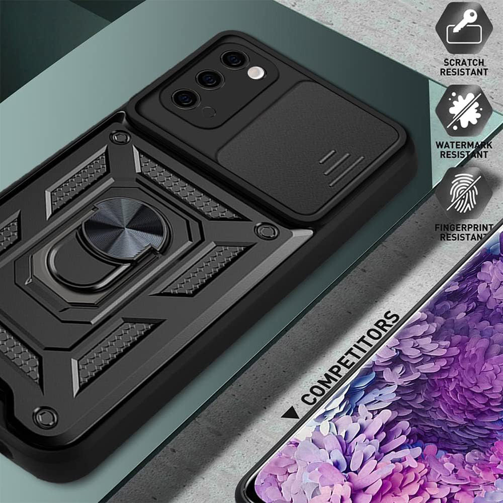 Techsuit - CamShield Series - Samsung Galaxy S20 4G / S20 5G - Black