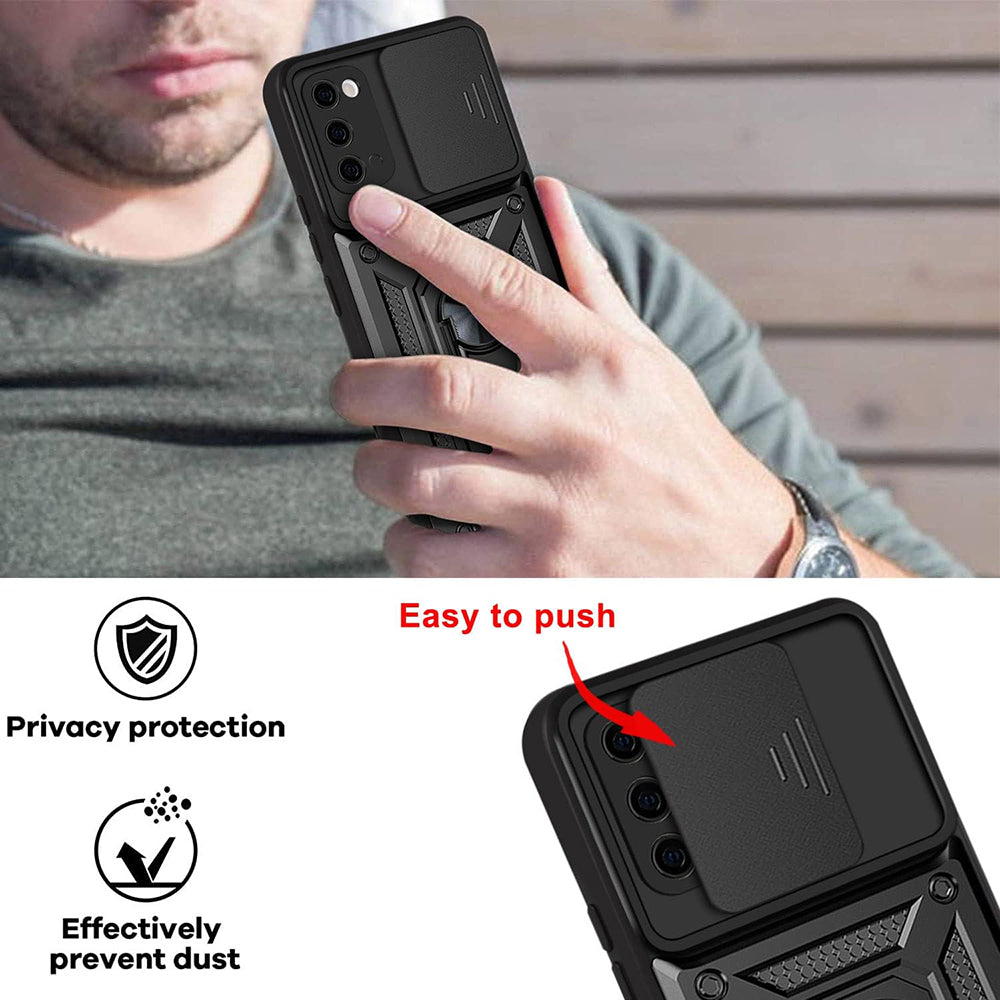 Techsuit - CamShield Series - Samsung Galaxy S20 4G / S20 5G - Black