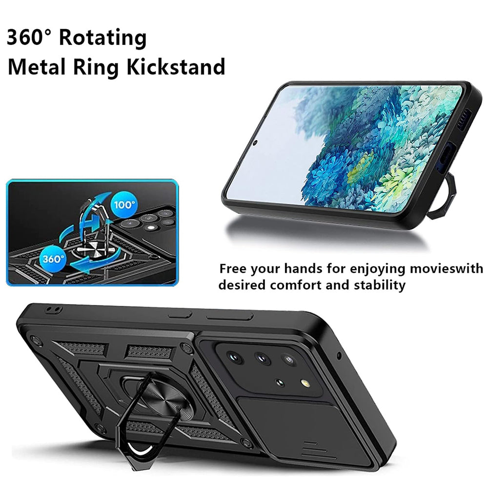 Techsuit - CamShield Series - Samsung Galaxy S20 Plus 4G / S20 Plus 5G - Black