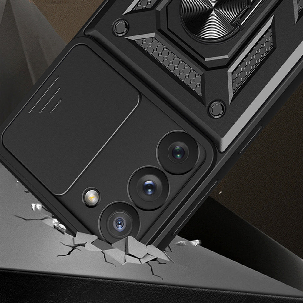 Techsuit - CamShield Series - Samsung Galaxy S21 Ultra 5G - Black