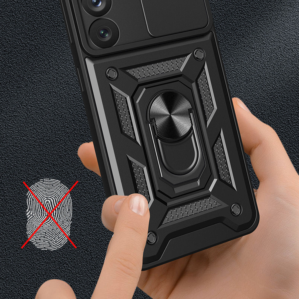 Techsuit - CamShield Series - Samsung Galaxy S21 Ultra 5G - Black