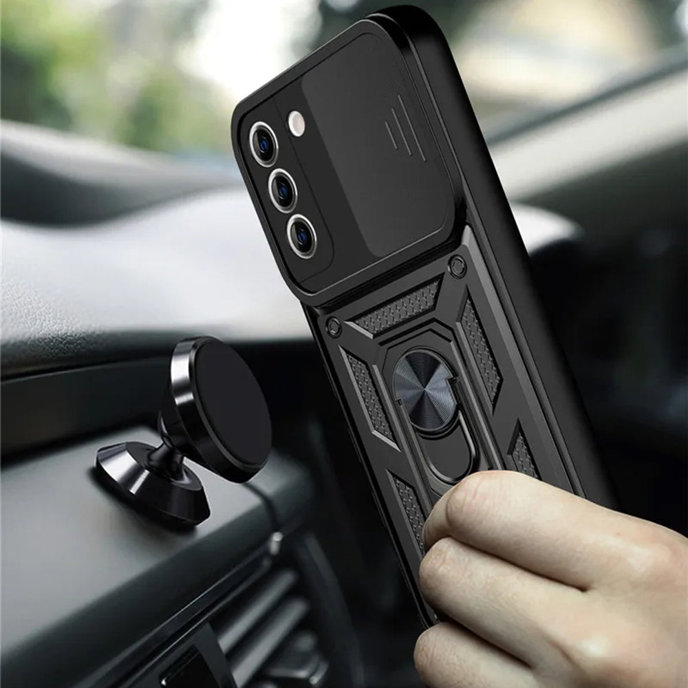 Techsuit - CamShield Series - Samsung Galaxy S22 Plus 5G - Black