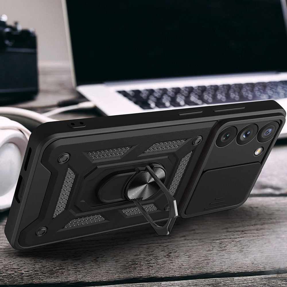 Techsuit - CamShield Series - Samsung Galaxy S22 Ultra 5G - Black
