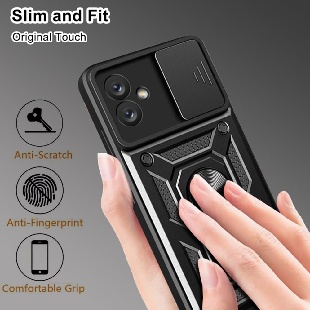Techsuit - CamShield Series - Samsung Galaxy A04e / M04 - Black