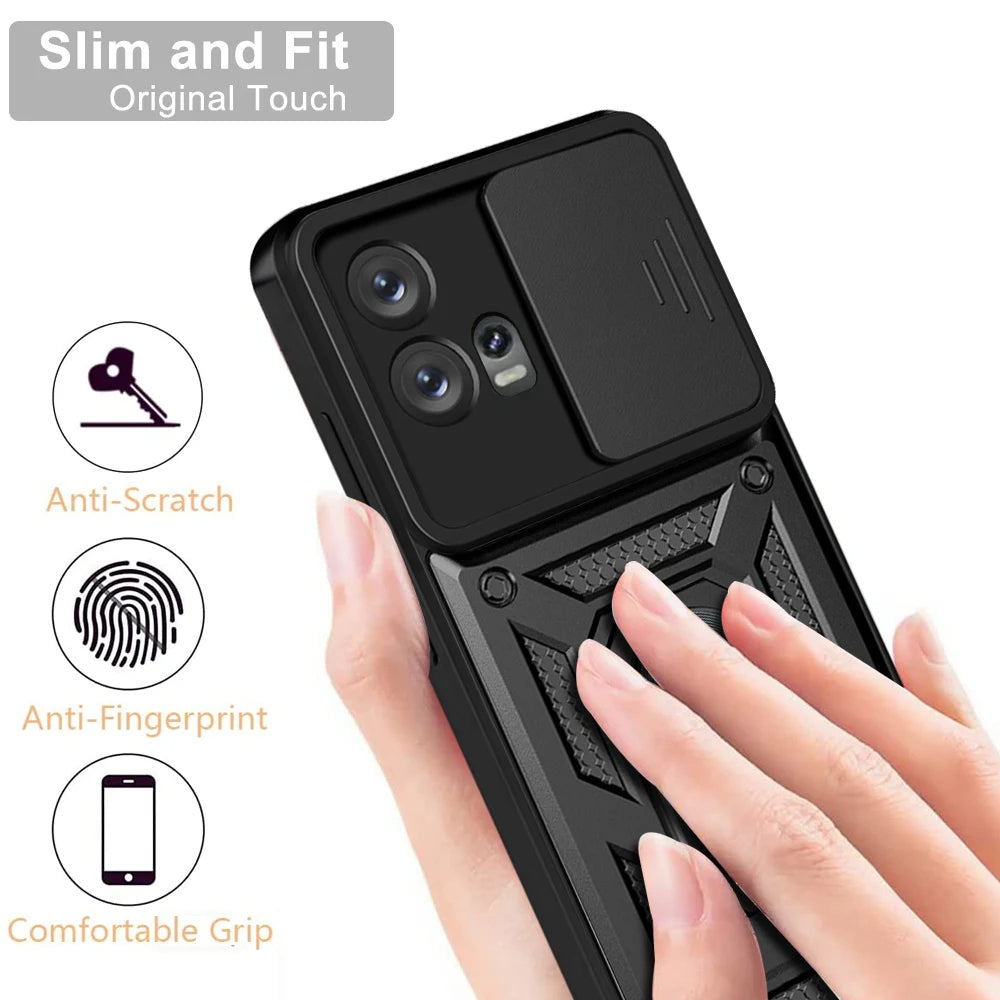 Techsuit - CamShield Series - Motorola Edge 30 Fusion - Black