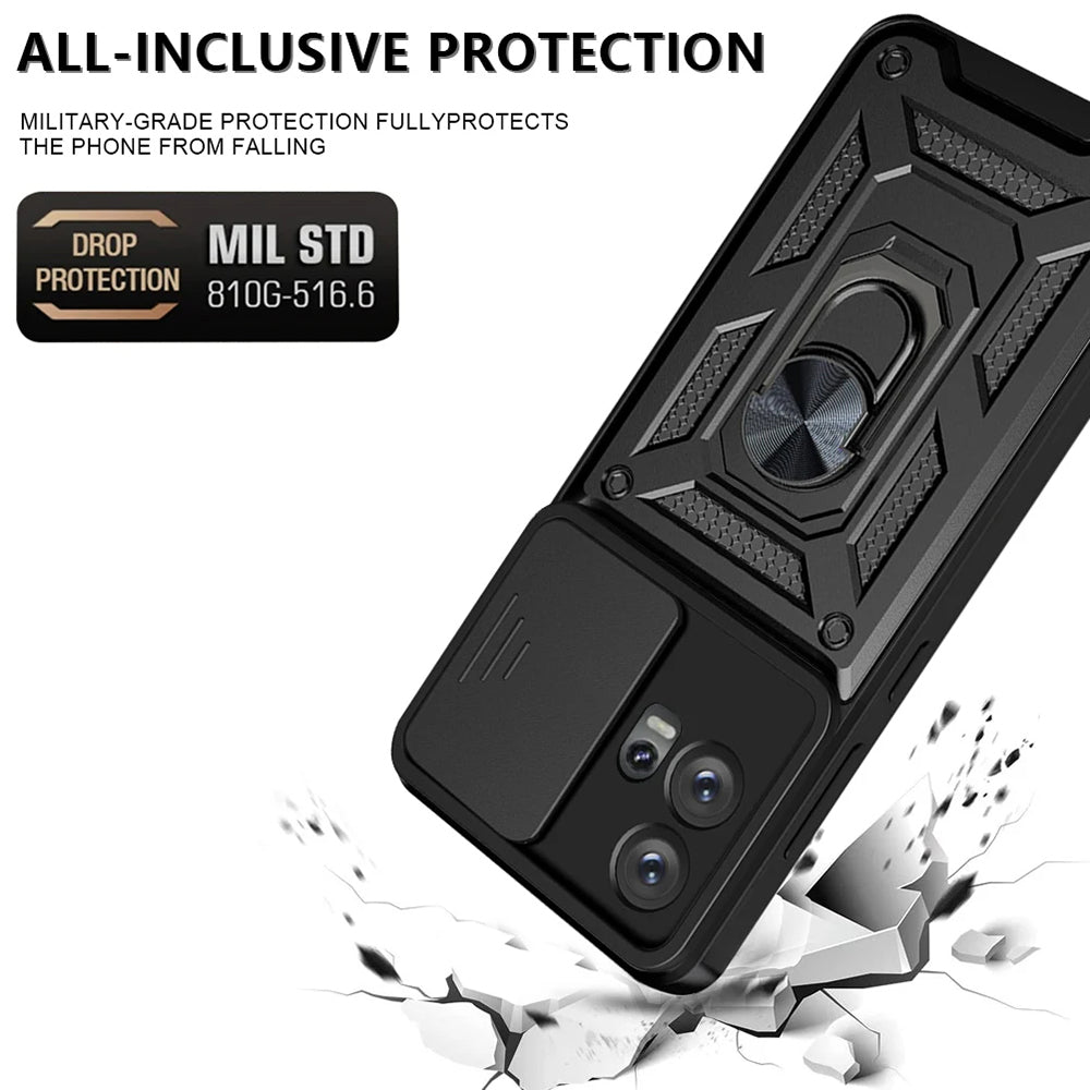 Techsuit - CamShield Series - Motorola Edge 30 Fusion - Black