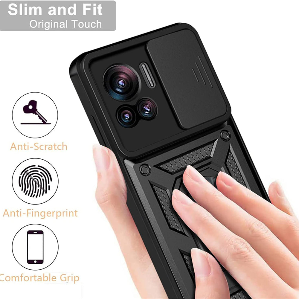 Techsuit - CamShield Series - Motorola Edge 30 Ultra - Black