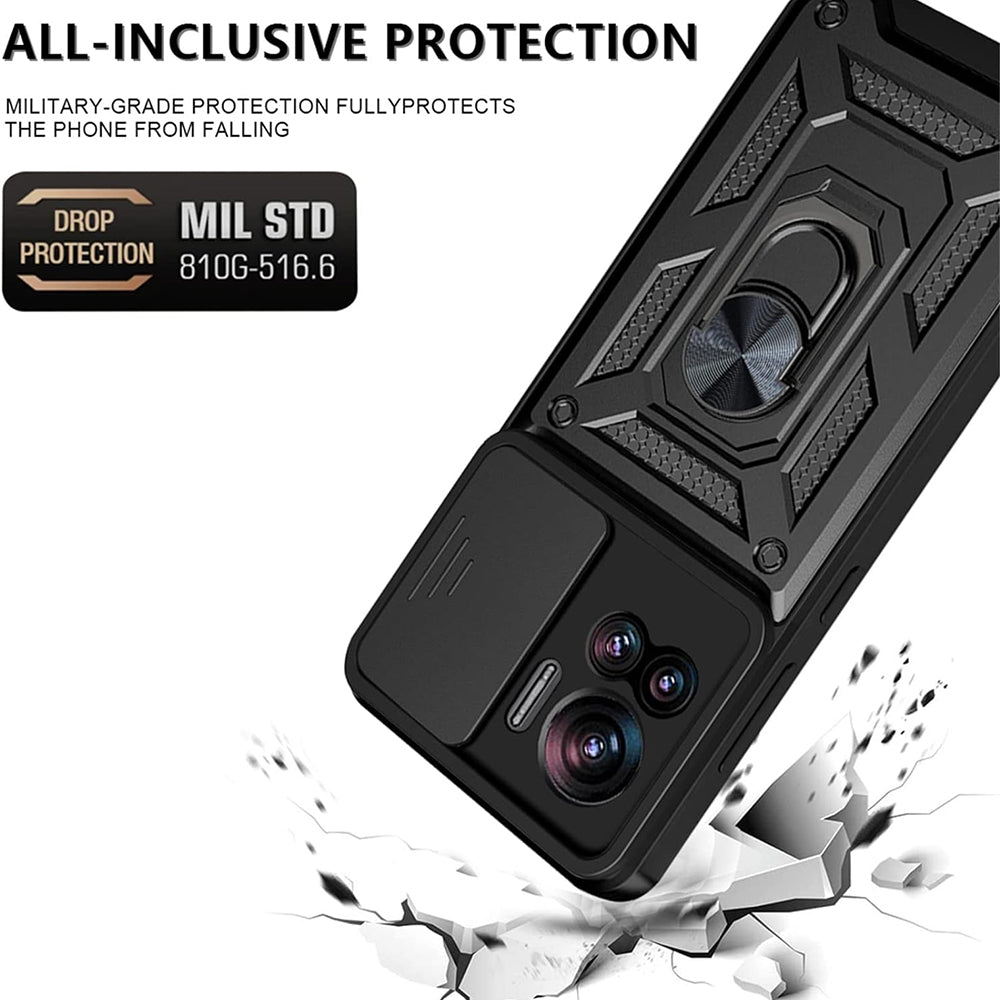 Techsuit - CamShield Series - Motorola Edge 30 Ultra - Black