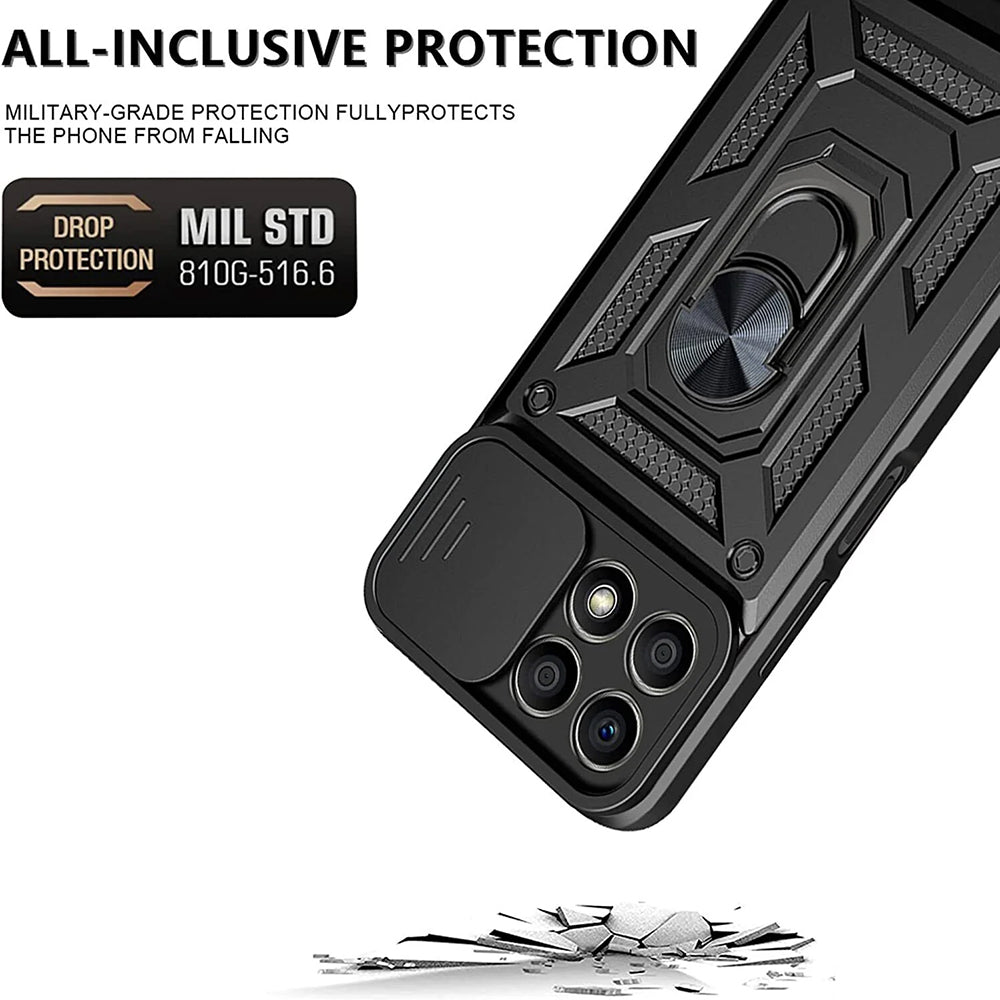 Techsuit - CamShield Series - Honor X6 / X8 5G / 70 Lite - Black